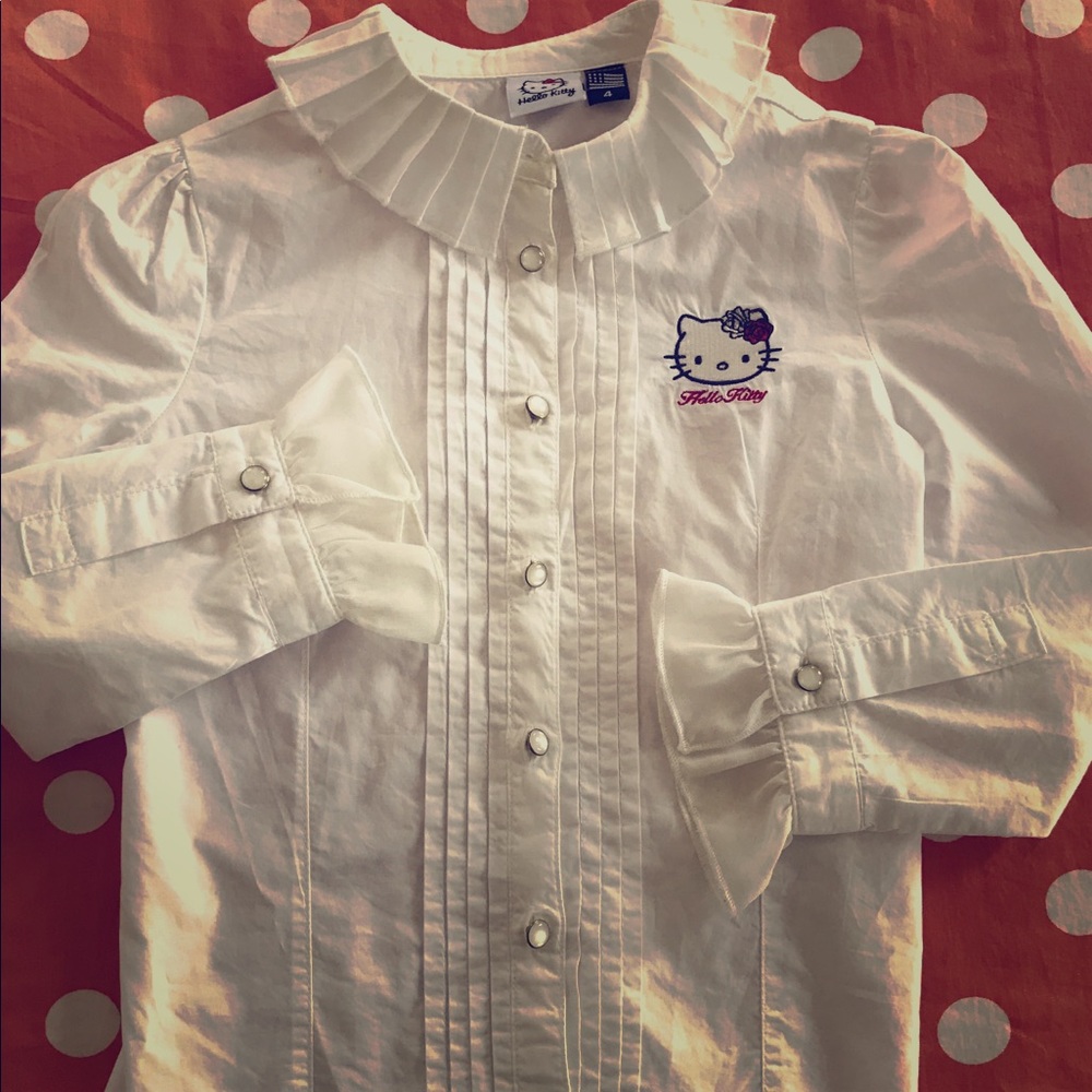 Hello Kitty Button Down Shirt